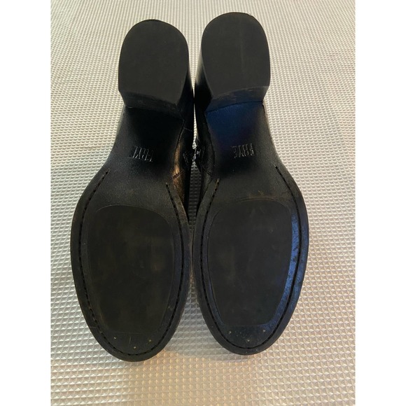 Frye Nora Metallic Leather Boots SIZE 8.5 - Picture 9 of 12